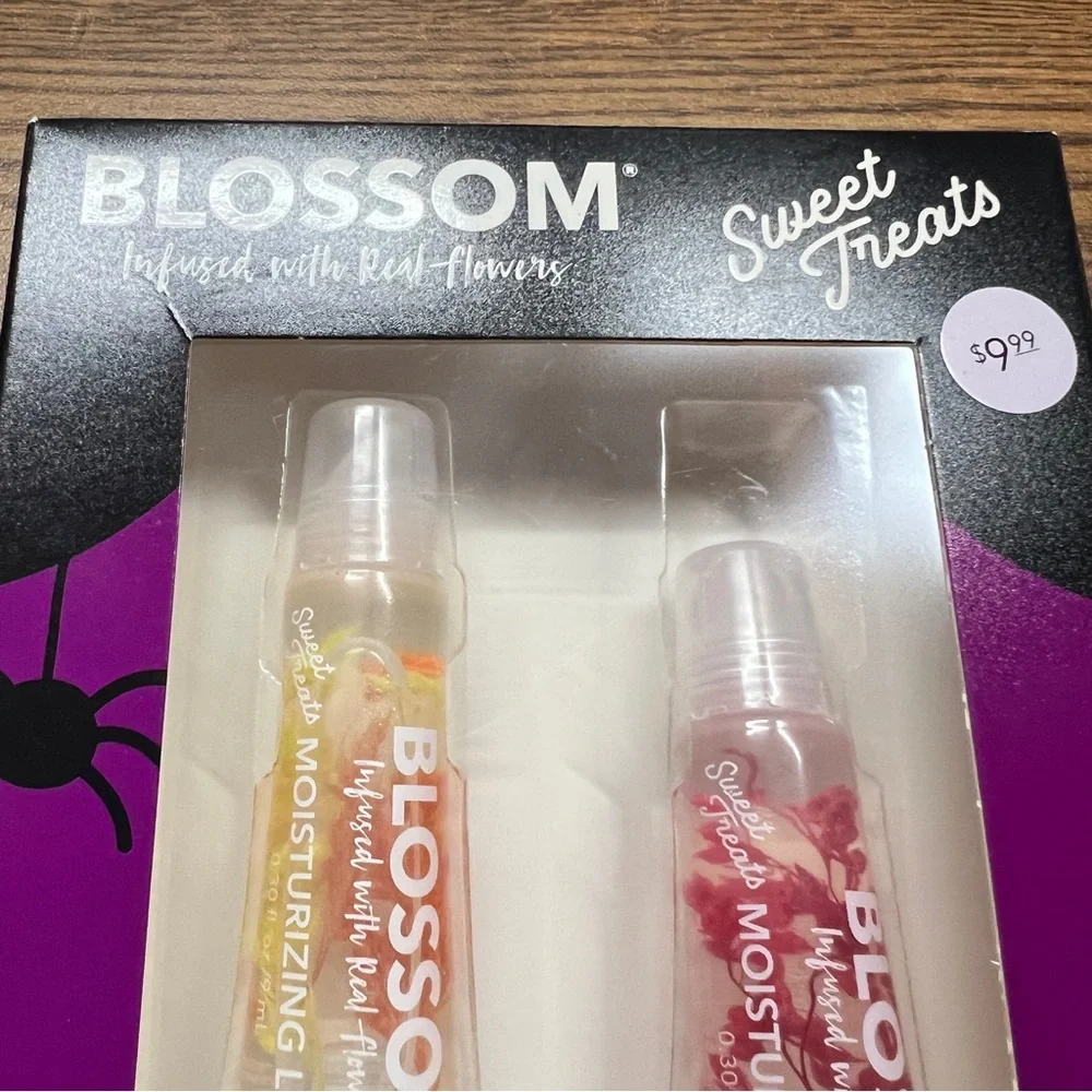 Blossom Dessert Flavored Moisturizing Lip Gloss Infused Dessert Flavored